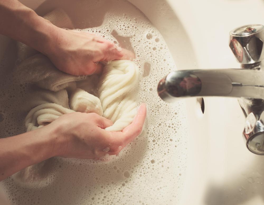 Elaborate pillow shams may require hand washing.