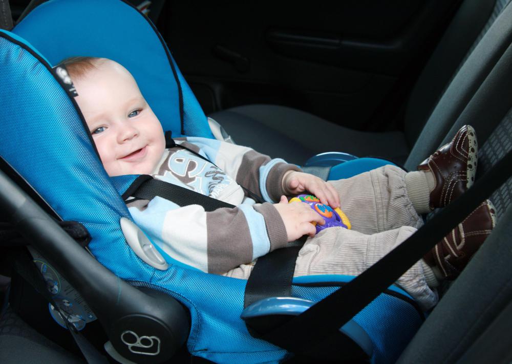 Some manufacturers make pillows for toddlers in car seats.