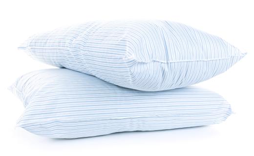 Hypoallergenic pillows are usually free of dyes and animal products.