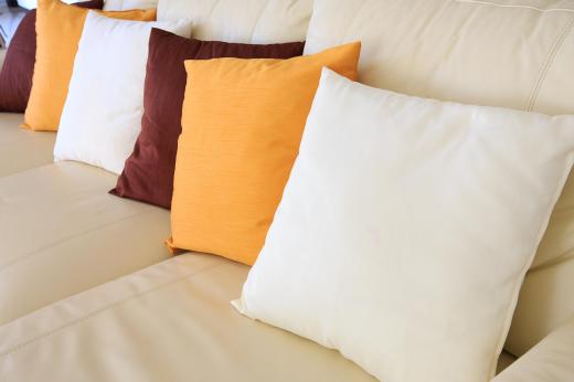 Accent pillows are often meant to be decorative more than functional.